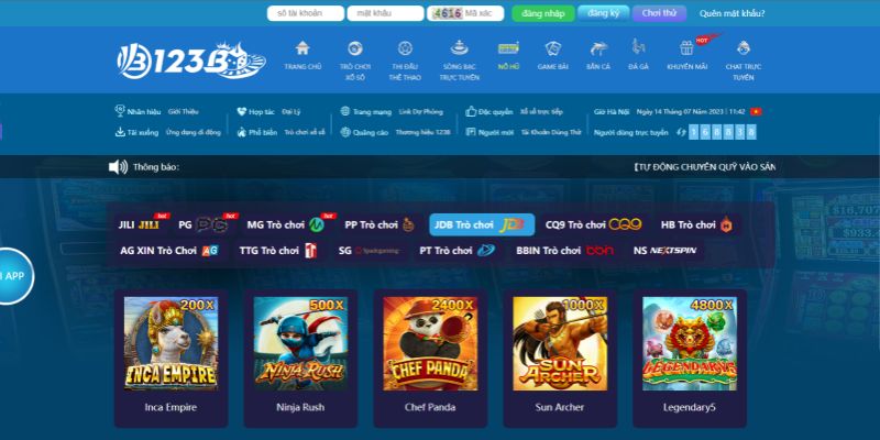 123B trải nghiệm thế giới slot game đổi thưởng trong tầm tay