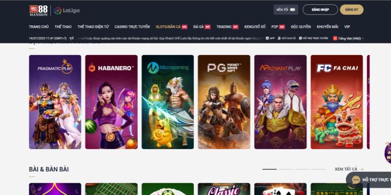 M88 trang nhà cái slot game đổi thưởng hàng đầu