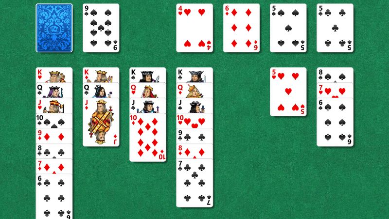 Tựa game xếp bài Solitaire cổ điển online