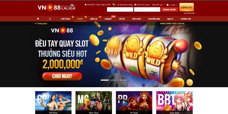 VN88 website slot game đổi thưởng có độ tin cậy cao