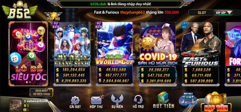 Game Slot đổi thưởng