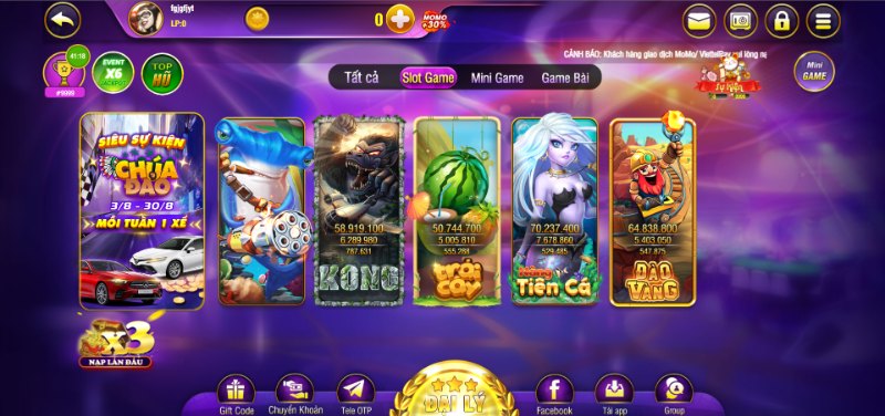 Chuyên mục Slots Game