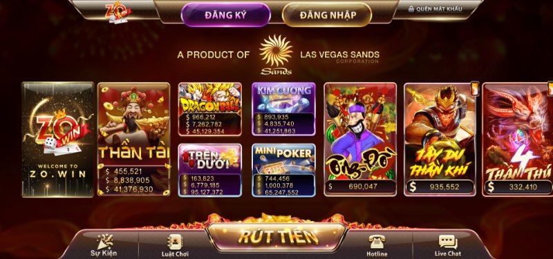 Các trò chơi Game Slots