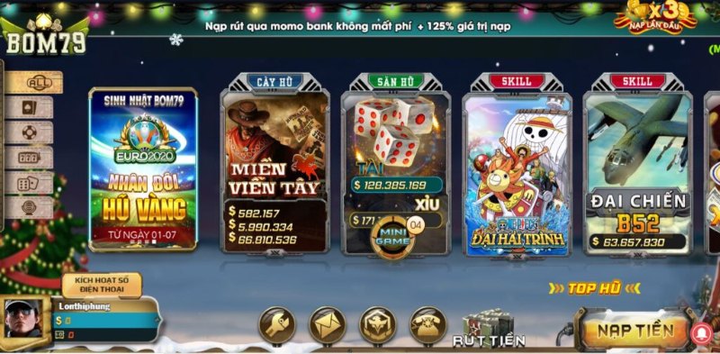 Top những game chơi chất lượng tại Bom79