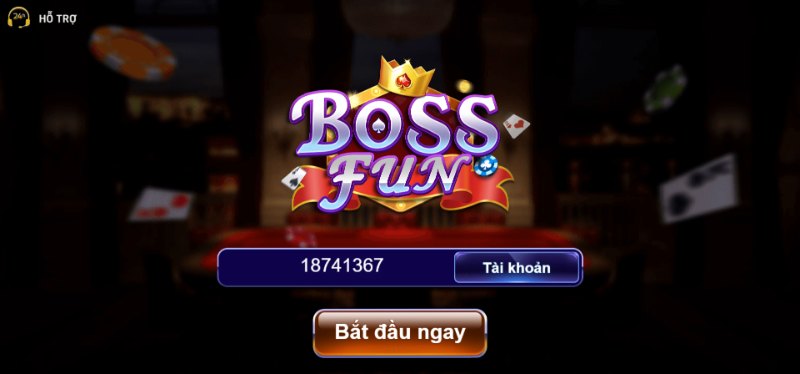 Hướng dẫn đăng ký Boss Fun cho thành viên mới