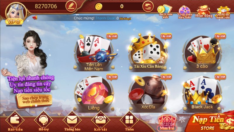 Game bài đổi thưởng