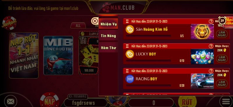 Điểm danh chương trình khuyến mãi Man Club cực hot