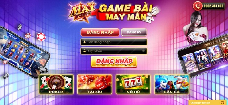 Hướng dẫn tải game bài May Club cho thiết bị di động