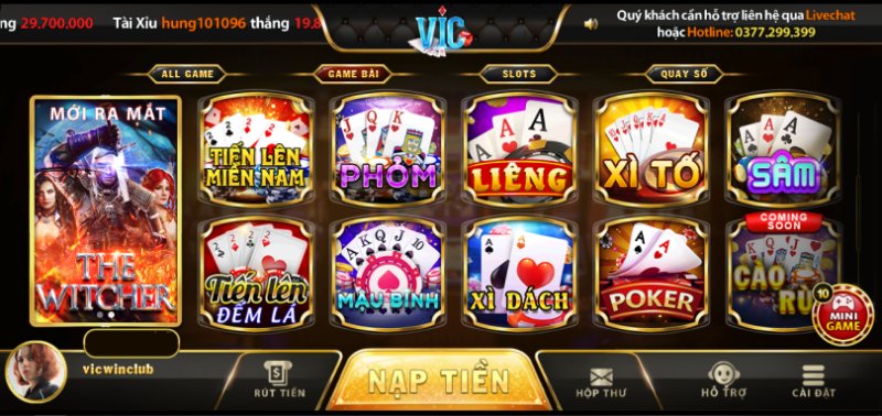 Game bài đổi thưởng