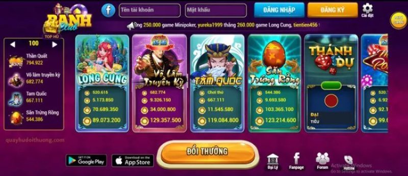 Sảnh Slots Game