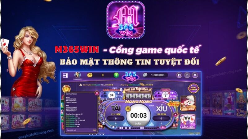 Bảo vệ thông tin cá nhân tuyệt đối tại m365win