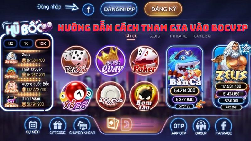 Hướng dẫn cách tham gia vào Bocvip đơn giản