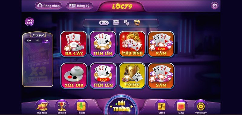 Game Bài ấn tượng