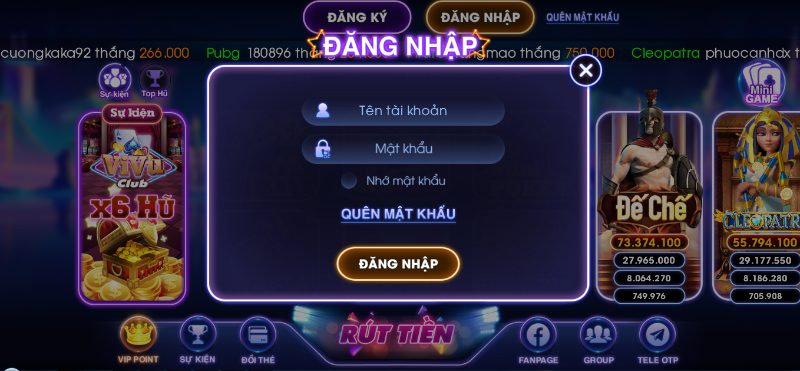 Hướng dẫn đăng ký tài khoản ViVu Game cho newbie